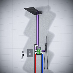 Timo Душевая система Briana SX-7139/03SM – фотография-5